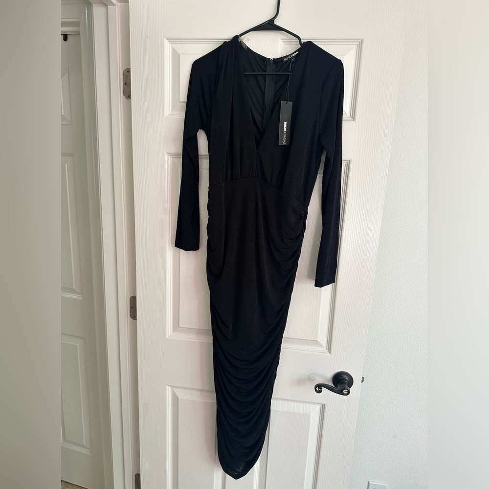 Fashion Nova black dress